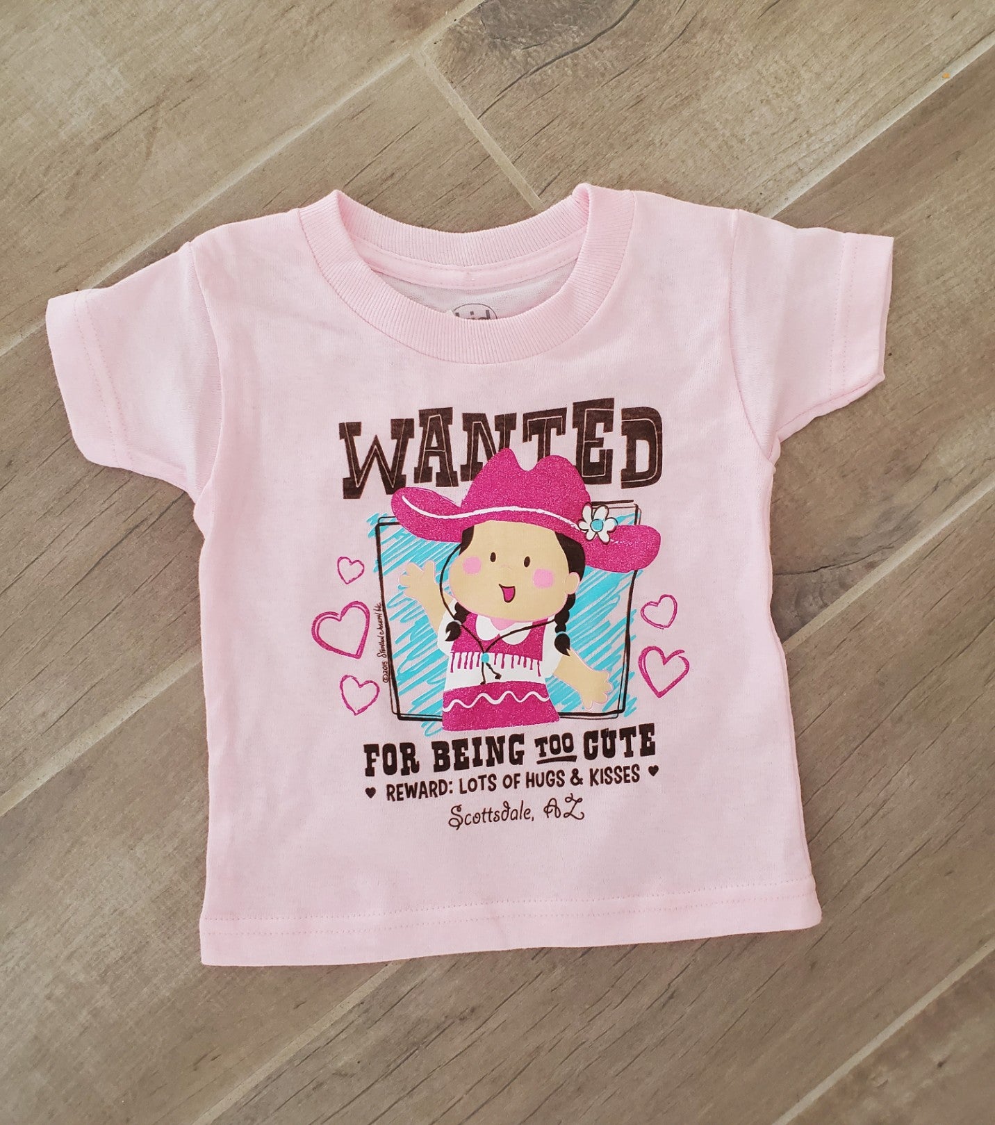 TOO CUTE GIRL INF TEE